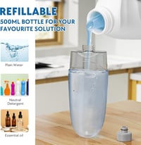 SEVENMAX 550ml Utántölthető Víztartály Spray Felmosóhoz - Cseppmentes 2