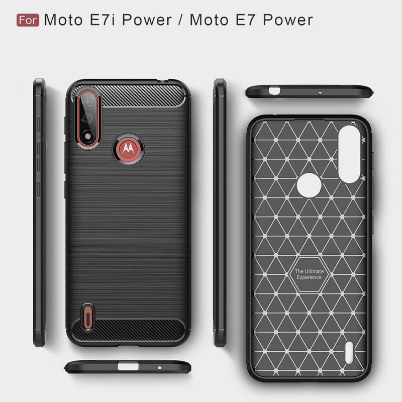 Motorola Moto E7i Power karcolás- és ütésálló védőtok