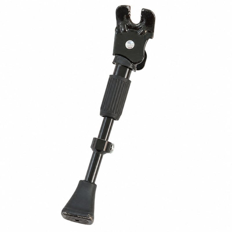Suport lateral reglabil pentru bicicletă SEISSO pentru biciclete de 12-20 inchi (12", 14", 16", 18", 20") — fără cheie imbus (stare: vezi a 2-a imagine)