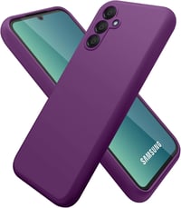 Samsung Galaxy A15 4G/5G Prémium Szilikon Tok - Lila, Ütésálló AUKASE Védőtok 8