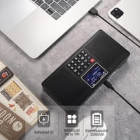 Raddy RD33 hordozható DAB/DAB+ digitális rádió, MP3 lejátszóval és Bluetooth-szal 6