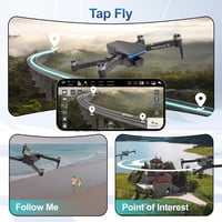 Toladrone TD31GPS 4K Kamerás Drón GPS-szel, 5G WiFi FPV, Követés Funkcióval, Kefenélküli Motorral, Automatikus Visszatéréssel - Kezdőknek és 3