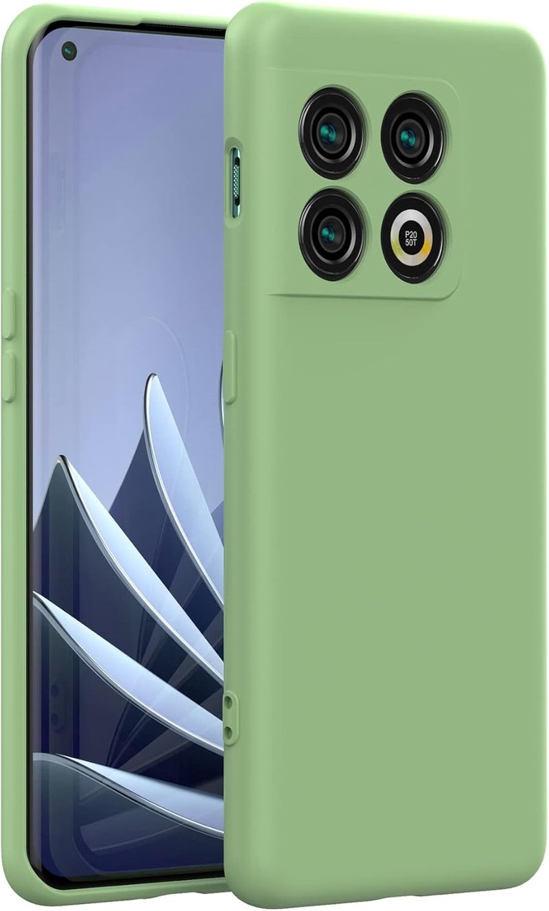 OnePlus 10 Pro 5G ütésálló szilikon tok - Fekete, karcmentes védelem