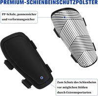 ZINUU Gyerek Futball Sípcsontvédő - Fiúknak és Lányoknak, S méret 3