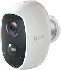EZVIZ C3A Vezeték Nélküli Kültéri Biztonsági Kamera 1080P Felbontással, 5500 mAh Akkumulátorral, Mozgásérzékelővel és Kétirányú Hanggal, IP6 1
