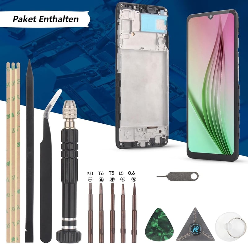RongZy Samsung Galaxy A22 4G A225F Kijelző Csere Érintőképernyővel - Fekete Kerettel, Szerelő Készlettel, Mobiltelefon Javításhoz

AI: I've 