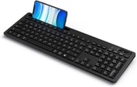Seenda Bluetooth német billentyűzet mobiltatóval, dupla vezeték nélküli kapcsolattal 1