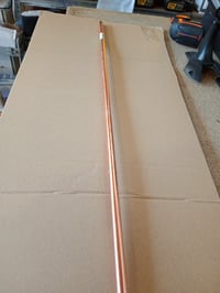 DEBFLEX 702600 Réz Földelőrúd 1 m Elektromos Installációhoz Érintésvédelem Szigetelési — kopások a burkolaton (állapot: lásd a 2. képet) 3