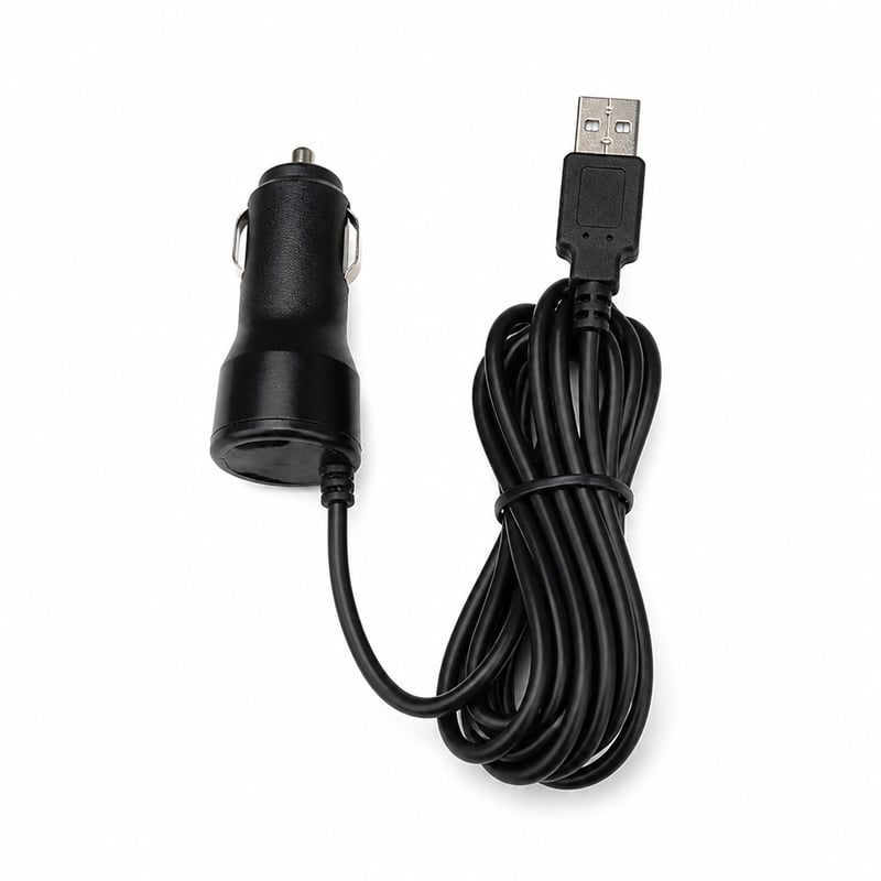 Cameră auto iZEEKER 4K+1080P, Cablu de încărcare auto USB — Accesoriu pentru cameră auto iZEEKER WiFi 6, Cablu de alimentare la bricheta auto