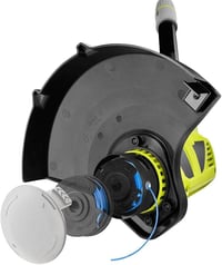 Yweller 10 db RAC124 pótdob szett Ryobi 18V ONE+ akkus és hibrid fűkaszákhoz, 1,65 mm átmérő, 3,3 m hossz, fedéllel - OLT1832, RLT1830Li kom 6