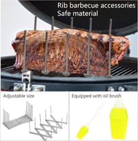 Weber Rozsdamentes Acél Grill Eszköztartó és Tányérrendező, 23 cm 6
