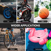 Hordozható digitális autó és kerékpár kompresszor - 150PSI, LED, 2000mAh 5