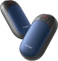 OCOOPA Tölthető Kézmelegítő Szett, 2db Mágneses Zsebméretű Melegítő, 5000mAh, Ultrakönnyű, 3 Hőfokozat 53°C-ig, Kempinghez, Raynaud-szindróm 1