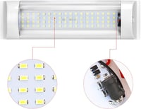 Suparee 12V-os LED lámpa, 6000K fehér, kapcsolóval - lakóautóba, hajóba, teherautóba (2db) 3