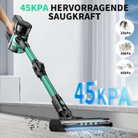 Sanfnz 45000Pa Akkumulátoros Porszívó 550W LED Kijelzővel, 65 Perc Üzemidő 3