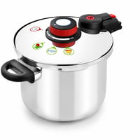 Monix Selecta ekspres lonac od nehrđajućeg čelika 7 litara 22 cm — neispravan, djelomično funkcionalan: slomljen pričvrsni jezičak na ručki (stanje: vidi 2. sliku) 1