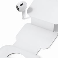 Silikónové nástavce SIXFU pre AirPods Pro 1. a 2. generácie, 4 veľkosti (XS/S/M/L), biele, s čistiacou súpravou a úložným puzdrom, s potlačením hluku — 1-dielna súprava 1