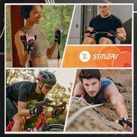 SIMARI edzőkesztyű - teljes ujjas, csuklótámaszos súlyemelő kesztyű edzéshez 7