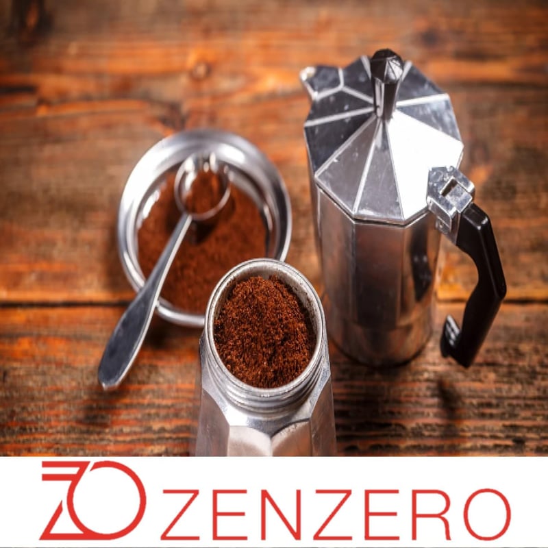 Zenzero kávéfőző alkatrész: fogantyú és gomb szett 3 csészés mokához