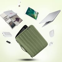 DOMISO 15,6" Vízálló Zöld Laptoptáska Lenovo/ASUS/Dell/HP Notebookokhoz 5