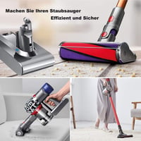 Dyson V6 6000mAh nagy kapacitású pótakkumulátor + 2 szűrő, kompatibilis több modellel 7