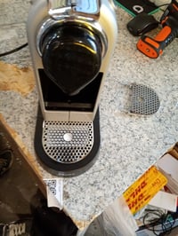 Kapsulový kávovar Nespresso Krups CitiZ XN741B v striebornej farbe – Nádržka na vodu — Bez nádržky na vodu (stav: viď 2. obrázok) 6
