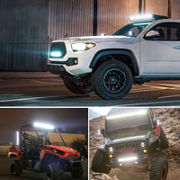 SKYWORLD 28 Inch 180W LED Munkalámpa Bar 12V 24V Vízálló Offroad Fényszóró 8