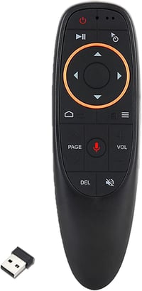 Univerzális 2.4G Air Mouse távirányító hangvezérléssel - Android TV Box, PC, projektor kompatibilis 1