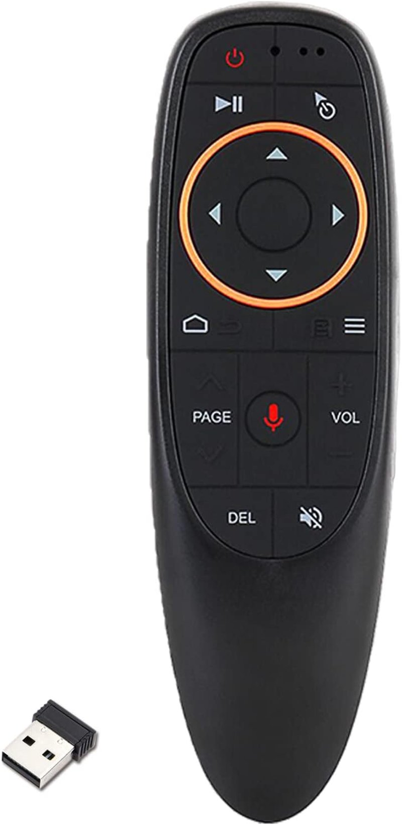 Univerzális 2.4G Air Mouse távirányító hangvezérléssel - Android TV Box, PC, projektor kompatibilis
