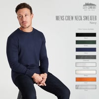 CityComfort Férfi Kereknyakú Pulóver L-es Méretben 2