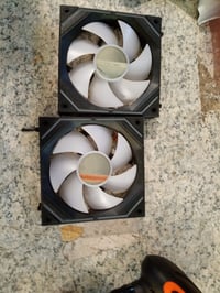 Mars Gaming MFLINKFINITYKIT Fekete 120 mm PWM Moduláris Ventilátor LINKFINITY Csatlakozórendszer Infinity Mirror ARGB 360° — 2 db-os szett 4
