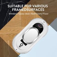 CHOVERY CL-1 Ablaktisztító Robot - Elektromos Ablakporszívó Távirányítóval, Intelligens Peremfelismerő Rendszerrel, Mágneses Tapadással Függ 6