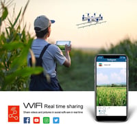 Apexcam 4K 20MP Akciókamera - Vízálló 40m, WiFi, EIS Képstabilizátor, Külső Mikrofon, 170° Látószög, 2.4G Távirányító, 2 Akkumulátor 6