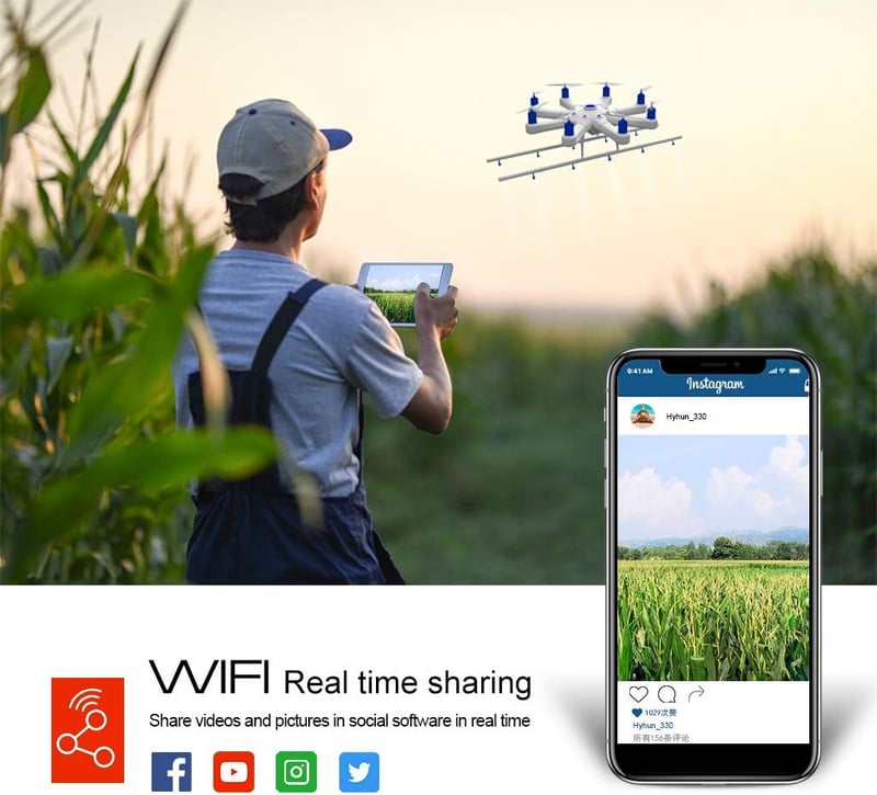 Apexcam 4K 20MP Akciókamera - Vízálló 40m, WiFi, EIS Képstabilizátor, Külső Mikrofon, 170° Látószög, 2.4G Távirányító, 2 Akkumulátor