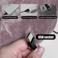 Elektromos USB Lábmelegítő 3 Fokozattal és Automata Kikapcsolással 5
