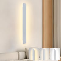 ZTWLEED 60 cm Modern LED Fali Lámpa - 22W, Három Színhőmérséklet (3000K/4000K/6000K), Fehér, Dimmelhető, Nappali, Hálószoba, Lépcsőház Világ 1