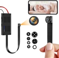 Mini 4K WiFi kémkamera mozgásérzékelővel, hordozható rejtett biztonsági kamera 1