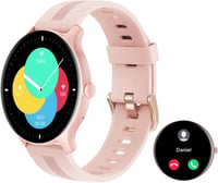 HUAKUA Okosóra Telefonálási Funkcióval, Bluetooth Hívás, SpO2 Mérés, Pulzusmérő 1
