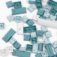 EPOMAKER Iceberg PBT XDA Japán Hiragana Billentyűzet Szett 126 Gombbal, Cherry MX Kompatibilis 3