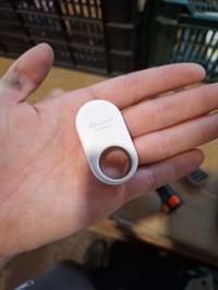 Samsung Galaxy SmartTag2 Bluetooth nyomkövető fehér, iránytű nézet, közelkeresés, 500 napos akkumulátor, vízálló, 1 db, használt 4