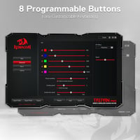 Redragon M810 Pro Wireless Gaming Egér 10000 DPI RGB Háttérvilágítással 7