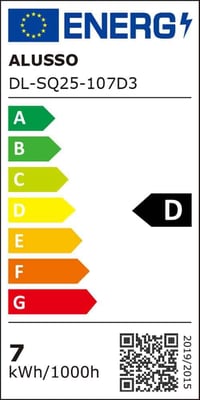 6 db ALUSSO LED Süllyesztett Spotlámpa, 230V, Szabályozható, IP65, 7W, 68mm, Lapos, 3 Színhőmérséklet 10