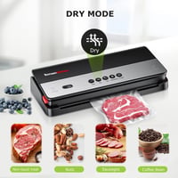 Bonsenkitchen VS3017A 4 az 1-ben Vákuumfóliázó Gép - Száraz és Nedves Ételekhez, Sous Vide Főzéshez, Beépített Vágóval 4
