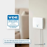 Homematic IP eQ-3 AG Okos Ajtózár Mechanizmus - Vezeték Nélküli Smart Home Rendszer Fém Burkolattal, Betörésvédelemmel 10