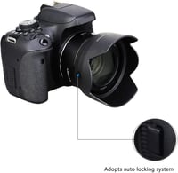 Canon EF 50mm f/1.8 STM objektívhez napellenző és UV szűrő szett, ES-68 helyettesítő 3