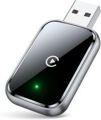 AIZEO Vezeték Nélküli CarPlay Adapter - Gyors Átállás Vezetékes CarPlayről Vezeték Nélkülire, Plug and Play, iPhone iOS 10+ Kompatibilis

AI 9