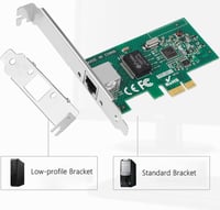 Intel I210AT PCI Express Gigabit Ethernet hálózati kártya, PXE támogatással, túlfeszültség védelemmel 6