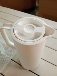 Termoska Emsa Motiva N41704, 1 liter, biela, so sklenenou vložkou — obsahuje drobné škrabance (stav: pozri 2. obrázok) 4