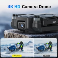 karuisrc K610 GPS Drón 4K UHD Kamerával - 249g Alatti Összecsukható Quadcopter, 20 Perc Repülési Idő, Követés Funkcióval, Kezdőknek, SD Kárt 2