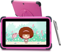CWOWDEFU 8 Colos Rózsaszín Gyerektablet 32GB WiFi Android Szülői Felügyelettel 1